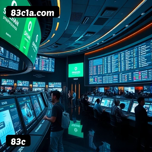 Material promocional do app 83c — ilustração, não métricas auditadas nesta página